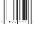 Barcode Image for UPC code 111212787877