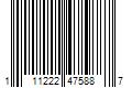 Barcode Image for UPC code 111222475887