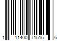 Barcode Image for UPC code 111400715156