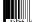 Barcode Image for UPC code 111512522222