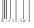 Barcode Image for UPC code 1117177777877