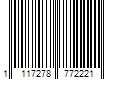 Barcode Image for UPC code 1117278772221