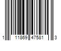 Barcode Image for UPC code 111869475813