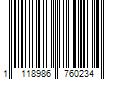 Barcode Image for UPC code 1118986760234