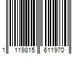 Barcode Image for UPC code 1119815611970