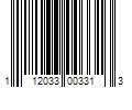 Barcode Image for UPC code 112033003313