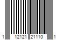 Barcode Image for UPC code 112121211101