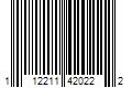 Barcode Image for UPC code 112211420222