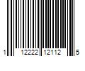 Barcode Image for UPC code 112222121125