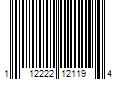 Barcode Image for UPC code 112222121194