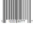 Barcode Image for UPC code 112222807777