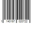 Barcode Image for UPC code 1140197020722