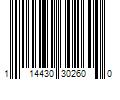 Barcode Image for UPC code 114430302600