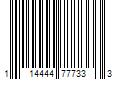 Barcode Image for UPC code 114444777333