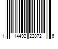 Barcode Image for UPC code 114492228726