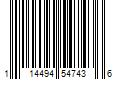 Barcode Image for UPC code 114494547436