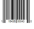 Barcode Image for UPC code 115435000430