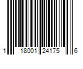 Barcode Image for UPC code 118001241756