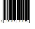 Barcode Image for UPC code 1181112111125