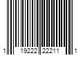 Barcode Image for UPC code 119222222111