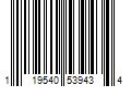 Barcode Image for UPC code 119540539434