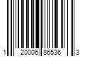 Barcode Image for UPC code 120006865363