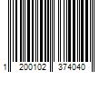 Barcode Image for UPC code 1200102374040