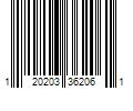 Barcode Image for UPC code 120203362061