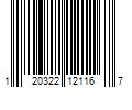 Barcode Image for UPC code 120322121167