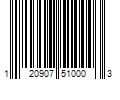 Barcode Image for UPC code 120907510003