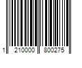 Barcode Image for UPC code 1210000800275