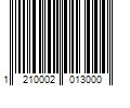 Barcode Image for UPC code 1210002013000