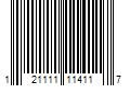 Barcode Image for UPC code 121111114117