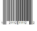 Barcode Image for UPC code 121112111122