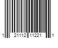 Barcode Image for UPC code 121112112211