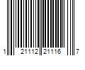 Barcode Image for UPC code 121112211167