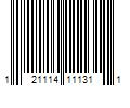 Barcode Image for UPC code 121114111311