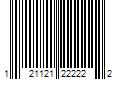 Barcode Image for UPC code 121121222222