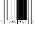 Barcode Image for UPC code 121122111211