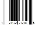 Barcode Image for UPC code 121122212185