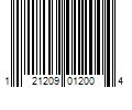 Barcode Image for UPC code 121209012004