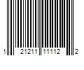 Barcode Image for UPC code 121211111122