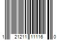 Barcode Image for UPC code 121211111160