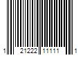 Barcode Image for UPC code 121222111111