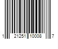 Barcode Image for UPC code 121251100087