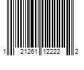 Barcode Image for UPC code 121261122222