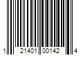 Barcode Image for UPC code 121401001424