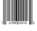 Barcode Image for UPC code 121906000182