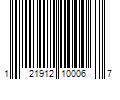 Barcode Image for UPC code 121912100067