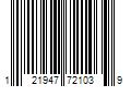 Barcode Image for UPC code 121947721039